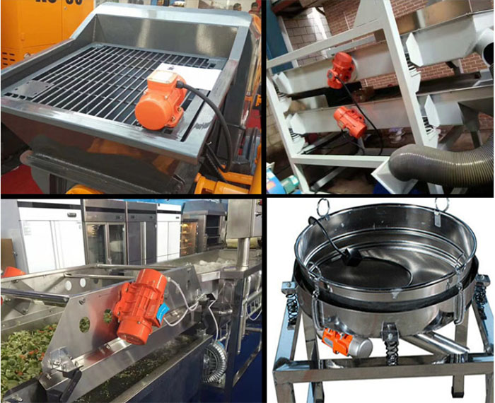 小型振動電機適用于直線篩，直排篩等